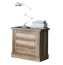 Pack de Dormitorio con Cabecero de 160 x 120 cm + 2 Mesitas de Noche + Sinfonier | Color Cañón (para Cama de 135-140 o 160)